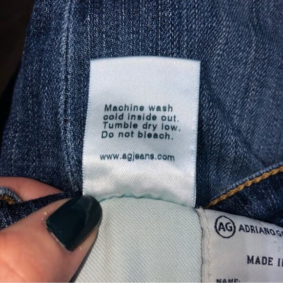 AG Adriano Goldschmied The Premier Skinny Straight Jeans 26 EUC - Picture 11 of 11